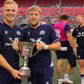 Sale Sharks team-mates Arron Reed and Gus Warr both return to the Scotland side to play Chile after each scored a try double on his debut against Canada in Ottawa, Ontario, on July 6. (Photo by Chris Tanouye/Getty Images for Scottish Rugby)