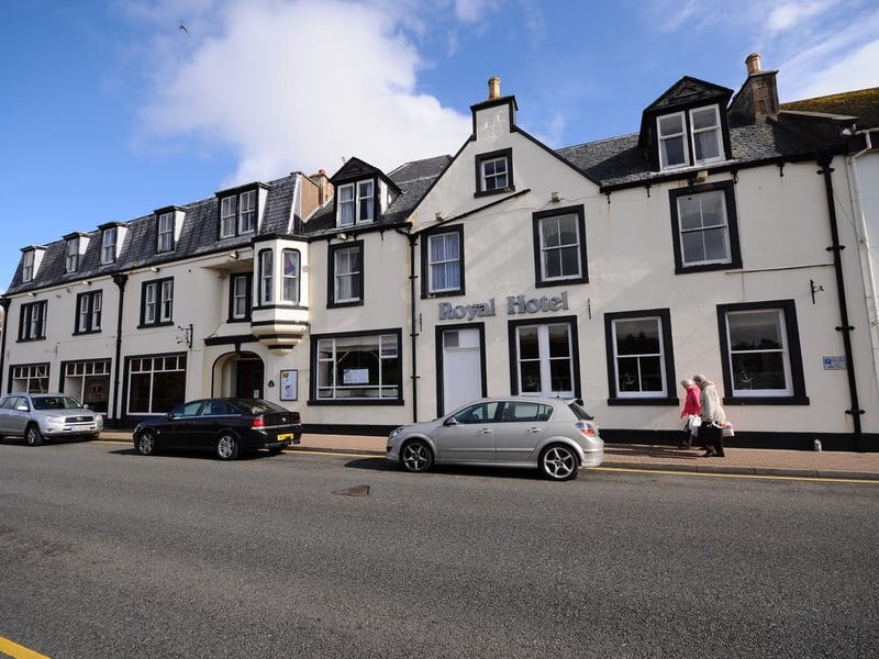 With views over Lews Castle, the historic Royal Hotel is located in the heart of Stornoway, on the Isle of Lewis, a couple of minute;s walk from both the pictureesque marina and the centre of town.