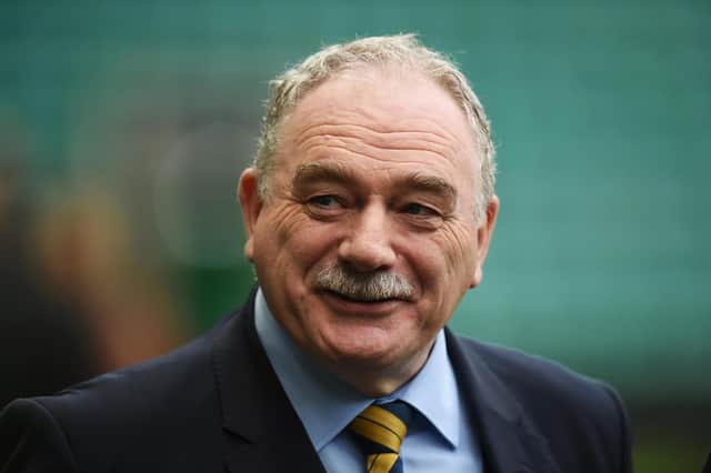 SFA president Rod Petrie has stepped down from the role temporarily due to ill-health. Photo by Ross MacDonald / SNS Group / SFA