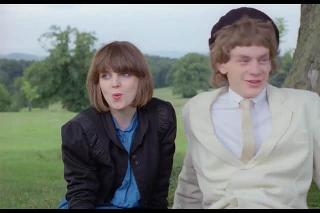 Clare Grogan and John Gordon Sinclair starred in Gregory’s Girl.