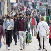 Sales for October were 5.8 per cent higher than the same month last year as retailers said 'consumers had started Christmas shopping earlier this year'. Picture: Jane Barlow/PA Wire