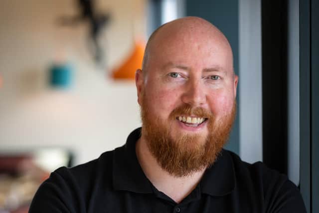 Craig McAllister, head chef at The Shoregate, Crail. Pic: Ashley Coombes
