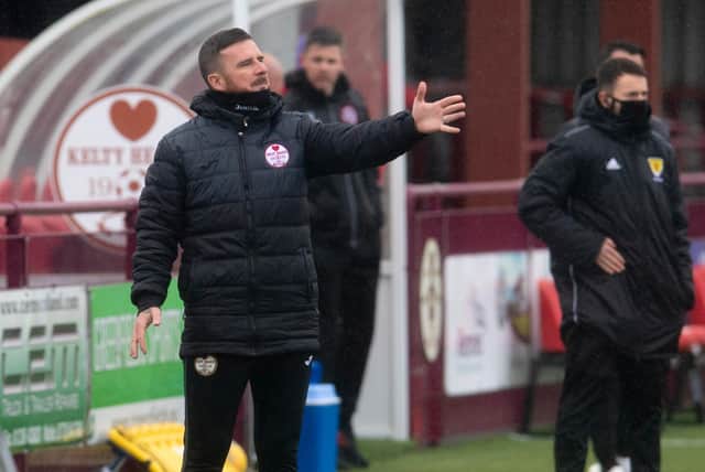Barry Ferguson's Kelty Hearts were too strong for Brora Rangers.