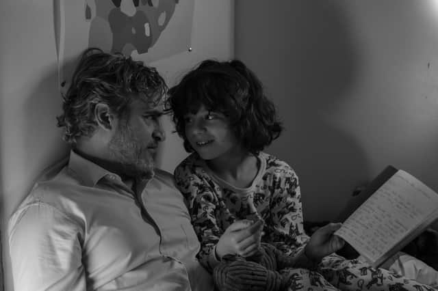 Joaquin Phoenix and Woody Norman in C'mon C'mon PIC: Tobin Yelland/A24 Fi