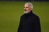 Aberdeen manager Jim Goodwin remains in charge for the weekend trip to Hibernian. (Photo by Ross MacDonald / SNS Group)
