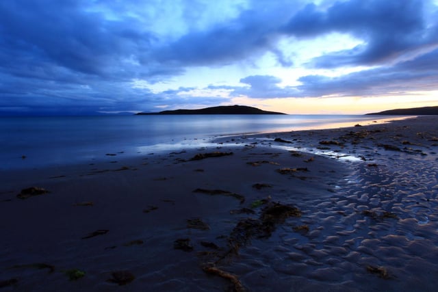 The Highland beach of Big Sand topped the Scottish regional list. The beach is four miles east of Gairloch, has views of Skye and the Torridon Mountains, and scored high for being dog-friendly, the nearby caravan park, toilets, and excellent water quality.