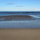 East Leith Sands lies north of Leith Docks and is closed to the public.