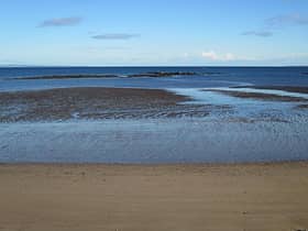 East Leith Sands lies north of Leith Docks and is closed to the public.