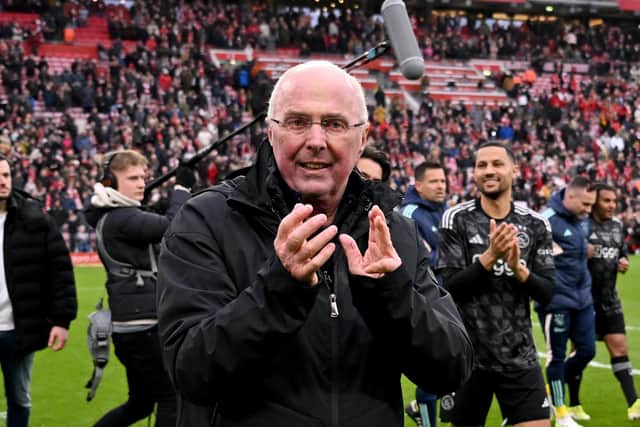 Sven-Goran Eriksson took the helm of Liverpool Legends in March this year (Picture: Liverpool FC/Liverpool FC via Getty Images)
