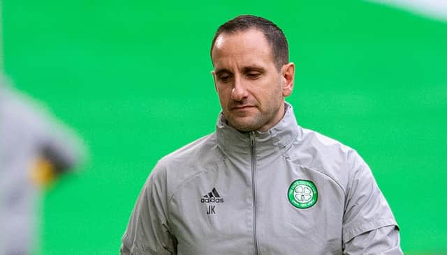 Celtic interim manager John Kennedy says his determination never to have any regrets in life extends to turning down the chance to become Hibs manager - even though he now faces an uncertain future at Parkhead (Photo by Ross MacDonald / SNS Group)