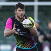 Alex Samuel has signed a new deal with Glasgow Warriors.  (Photo by Ross MacDonald / SNS Group)