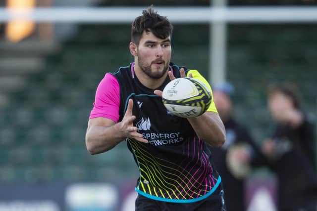 Alex Samuel has signed a new deal with Glasgow Warriors.  (Photo by Ross MacDonald / SNS Group)