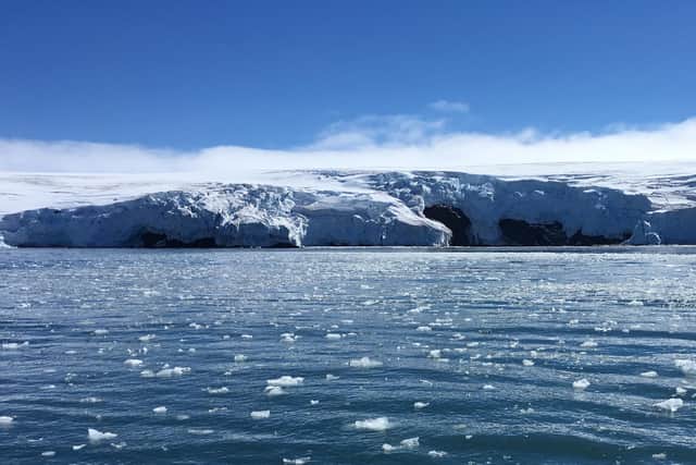Vast amounts of ice is melting into the sea and having a major effect on global ocean currents (Picture: Mathilde Bellenger/AFP via Getty Images)