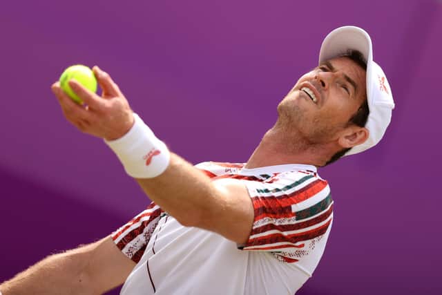 Andrew Cotter is a huge admirer of Andy Murray. Picture: Paul Harding/Getty Images
