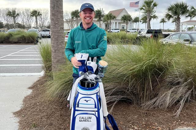 Houston-based Callum McNeill will make his PGA Tour debut in this week's Texas Children's Houston Open after winning a Monday qualifier.