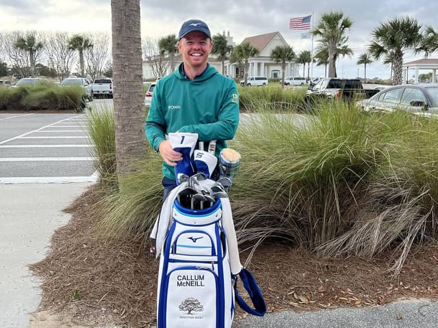 Houston-based Callum McNeill will make his PGA Tour debut in this week's Texas Children's Houston Open after winning a Monday qualifier.