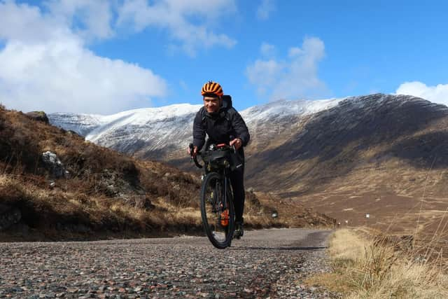 Markus Stitz on his bikepacking journey on the North Coast 500.