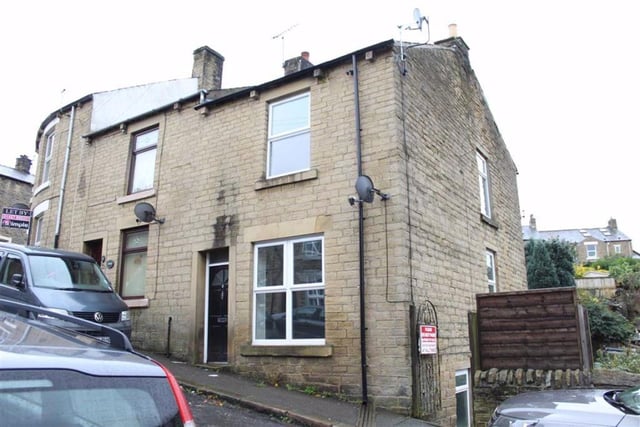 This Glossop property is a two bedroom terraced house and is up for sale for £145,000.