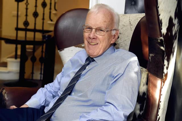 Energy tycoon Sir Ian Wood says the report 'highlights the economic importance of fast-tracking energy transition projects such as Acorn CCS and Acorn Hydrogen'. Picture: Lisa Ferguson.