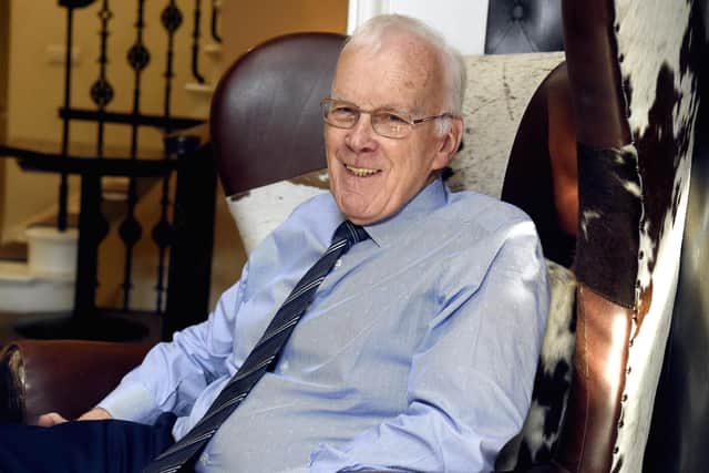 Energy tycoon Sir Ian Wood says the report 'highlights the economic importance of fast-tracking energy transition projects such as Acorn CCS and Acorn Hydrogen'. Picture: Lisa Ferguson.