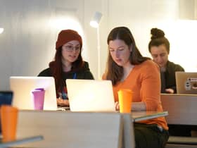 CodeClan wants more women to have access to life-changing courses and careers in tech. Picture: Stewart Attwood