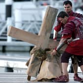 The story of Jesus's crucifixion has elements that can speak to people even if they are not Christians (Picture: World Youth Day via Getty Images)