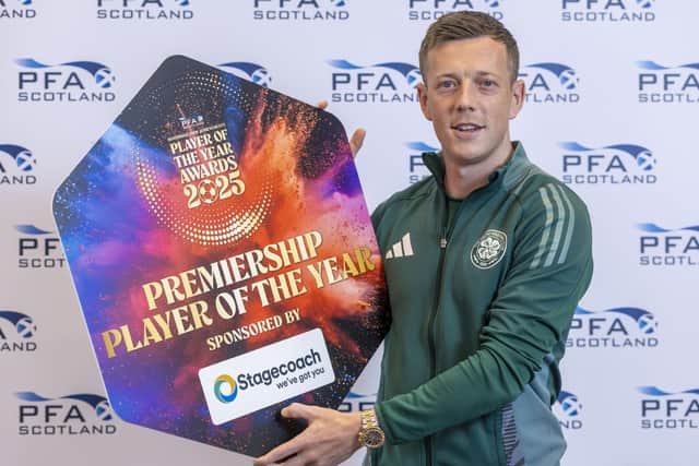 Celtic skipper Callum McGregor is in the running for a second PFA Scotland Premiership player of the year award