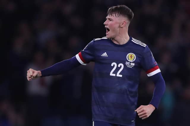 Nathan Patterson made his Scotland debut, played at a major tournament and also scored his first international goal last year. (Photo by Ian MacNicol/Getty Images)