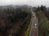 All but one of this year's 13 deaths on the A9 between Perth and Inverness have been on single carriageway sections (Picture: John Devlin)