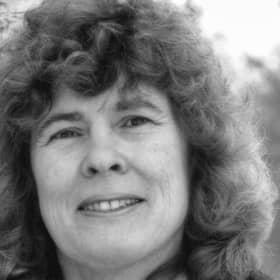 Jenny Robertson pictured in Finland in 1995