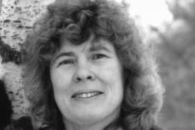 Jenny Robertson pictured in Finland in 1995