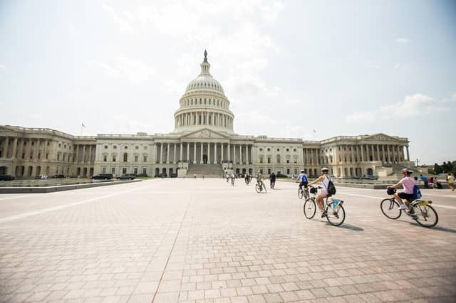 The Capitol Building in Washington Pic: PA Photo/Washington.org.