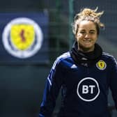 Sophie Howard during a Scotland Women's training session at the Oriam, on November 23, 2021, in Edinburgh, Scotland.  (Photo by Craig Foy / SNS Group)