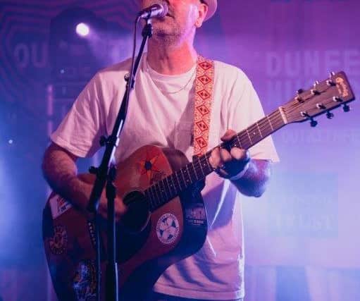 Performer Steve Mason at Outwith