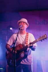 Performer Steve Mason at Outwith