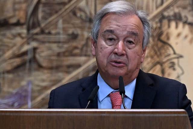 United Nations (UN) Secretary-General Antonio Guterres has issued warnings over potential nuclear war.