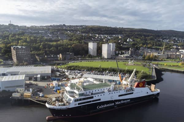 The ferries are years late and millions over budget