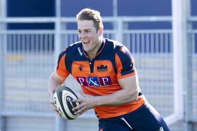 Duhan van der Merwe will be back in an Edinburgh jersey. (Photo by Paul Devlin / SNS Group)