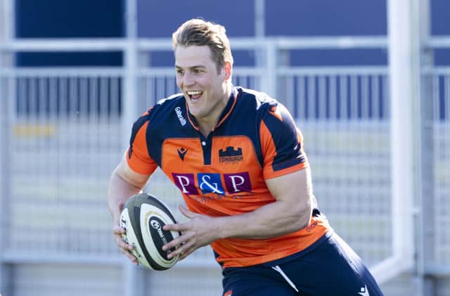 Duhan van der Merwe will be back in an Edinburgh jersey. (Photo by Paul Devlin / SNS Group)