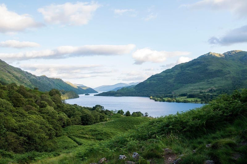 With a surface area of 71 square kilometres, Loch Lomond is by a significant distance the largest loch in Scotland (although Loch Ness contains a great volume of water and Loch Morar is deeper). The surrounding Loch Lomond & The Trossachs National Park was Scotland's first national park and the 'bonnie banks' are used by a range of villages, hotels and recreational businesses.