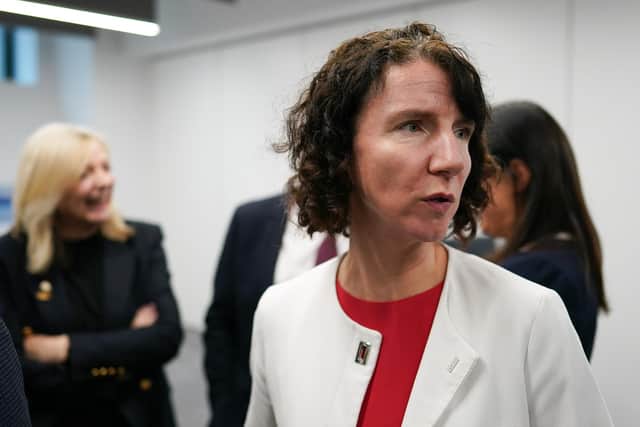 Anneliese Dodds, Labour’s Shadow Secretary for Women and Equalities, has said that any future reform of gender recognition laws would not remove the need for a medical diagnosis of gender dysphoria (Picture: Ian Forsyth/Getty Images)