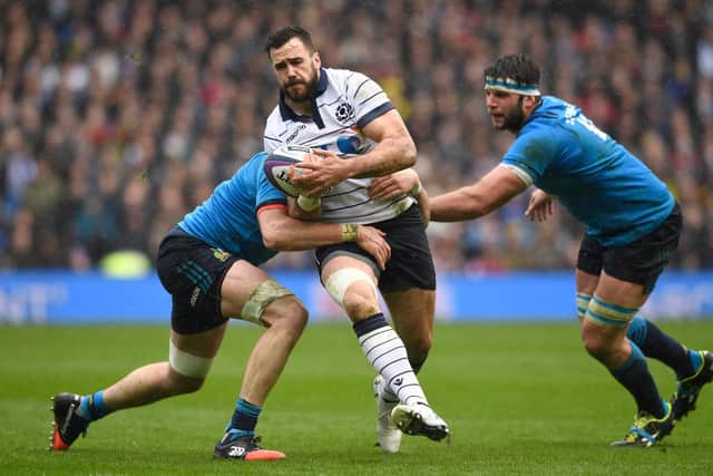 Alex Dunbar, who has announced his retirement, was a bulwark for Glasgow and Scotland. Picture: Stu Forster/Getty Images