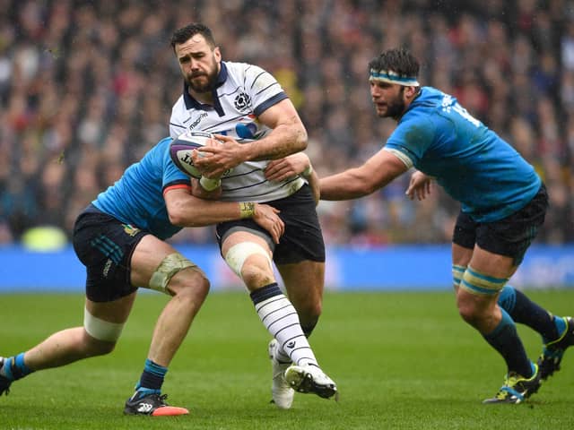 Alex Dunbar, who has announced his retirement, was a bulwark for Glasgow and Scotland. Picture: Stu Forster/Getty Images