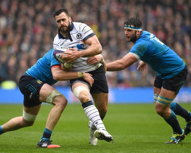 Alex Dunbar, who has announced his retirement, was a bulwark for Glasgow and Scotland. Picture: Stu Forster/Getty Images