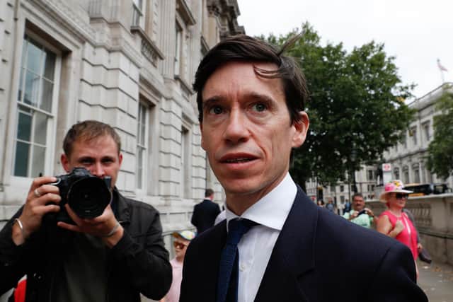 Rory Stewart, who stood against Boris Johnson to be leader of the Conservative party, said the single most 'practical, efficient and effective' way to help people in need is cash (Picture: Adrian Dennis/AFP via Getty Images)