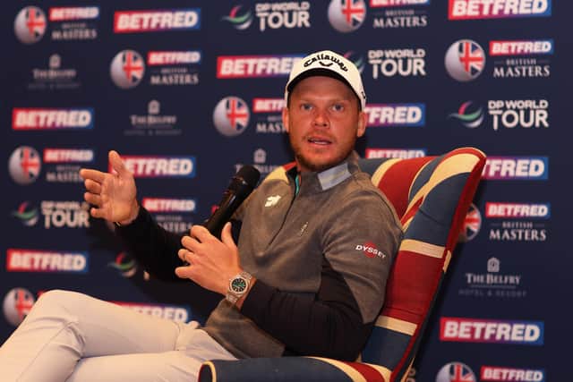 England's Danny Willett is hosting the British Masters for the second time this year.