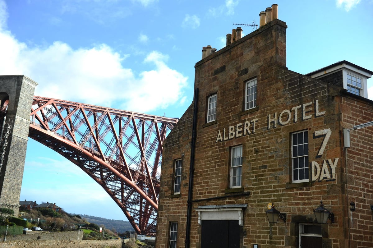 Developer lodges appeal over refusal for flats at historic Fife hotel in shadow of Forth Rail Bridge