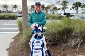 Callum McNeill, who is mentored by 2004 US Ryder Cup captain Hal Sutton, is excited to be playing in the PGA Tour Q-School Final Stage in Florida over the next four days.