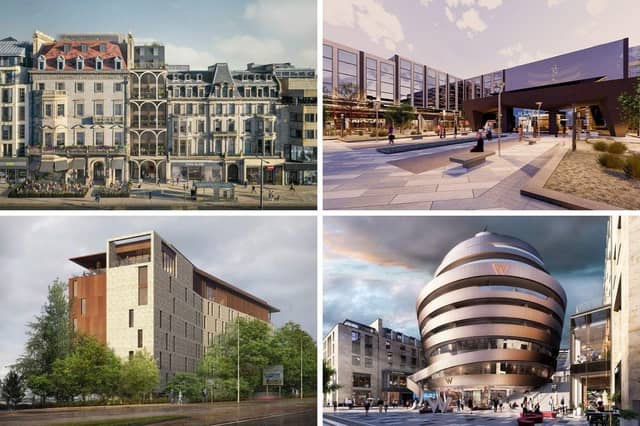 Some of the new hotels set to spring up in Edinburgh over the coming years.