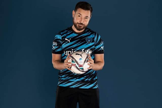 Martin Compston has said all children should have the right to play football safely ahead of Soccer Aid 2022. Picture: Soccer Aid/ITV